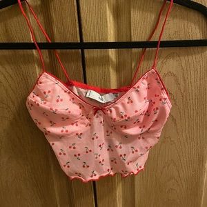 NWT Adika cherry crop top